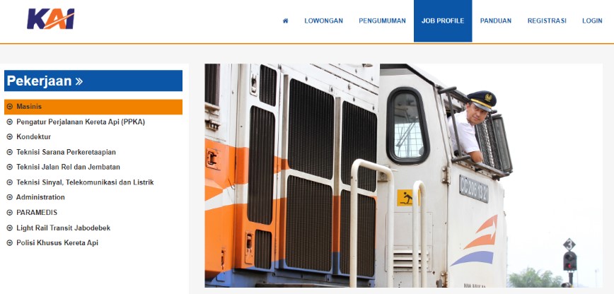 Lowongan Karir PT. KAI